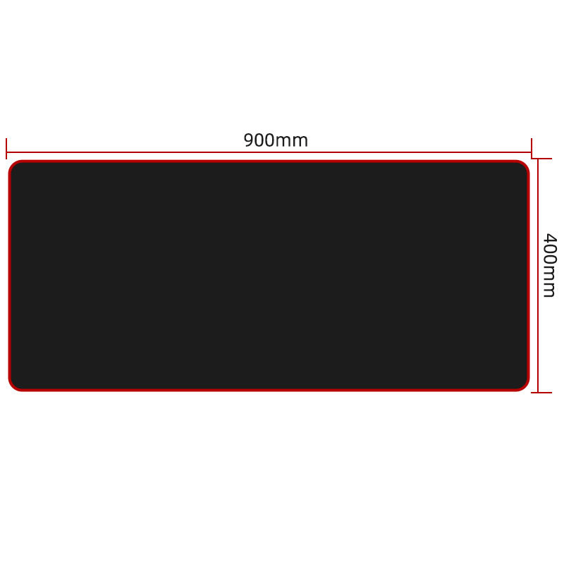 Large Keyboard Pad Desk 900*400*3mm Extended Mouse Pad with Nonslip Base for office