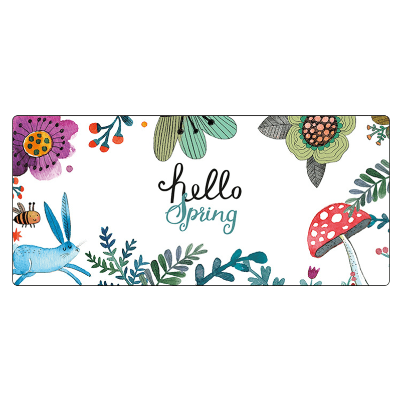 Large Size Desk Mat Wear Resisting Locking Edge Office Computer Mouse Mats