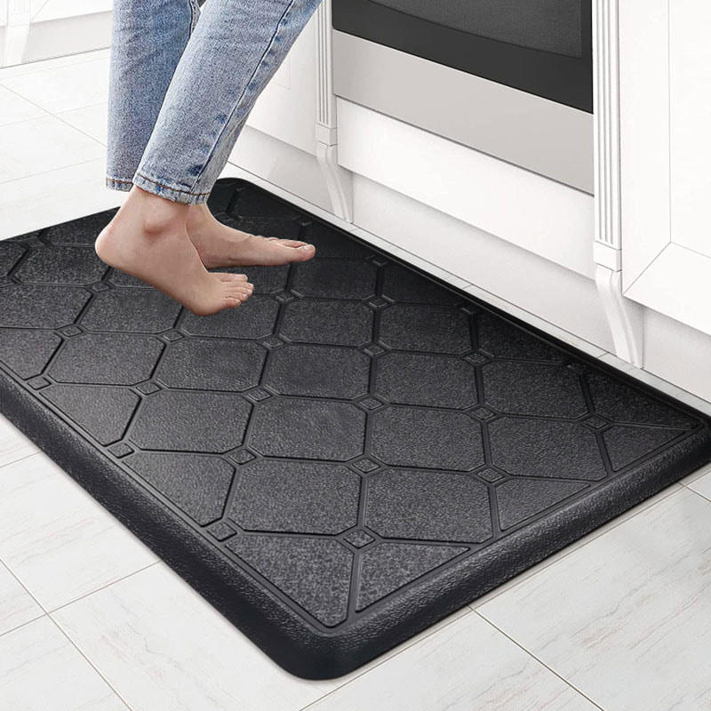 FM0018 PVC Foam Comforatable Foot Protect Anti-fatigue Cooking Floor Mat 