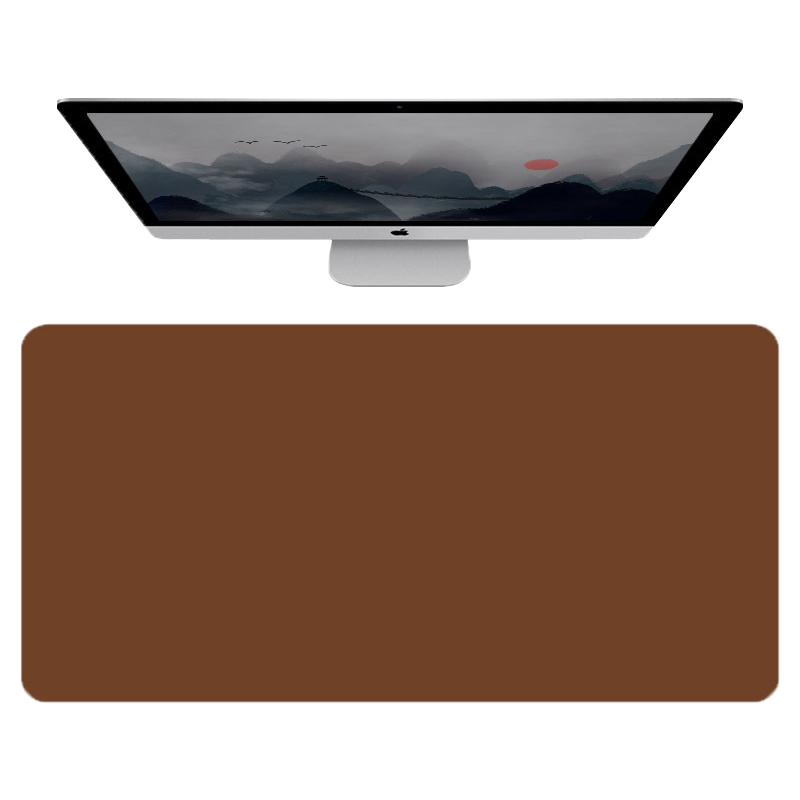 Nonslip Mouse Pad Large Size Office Waterproof PVC Leather Desk Mat
